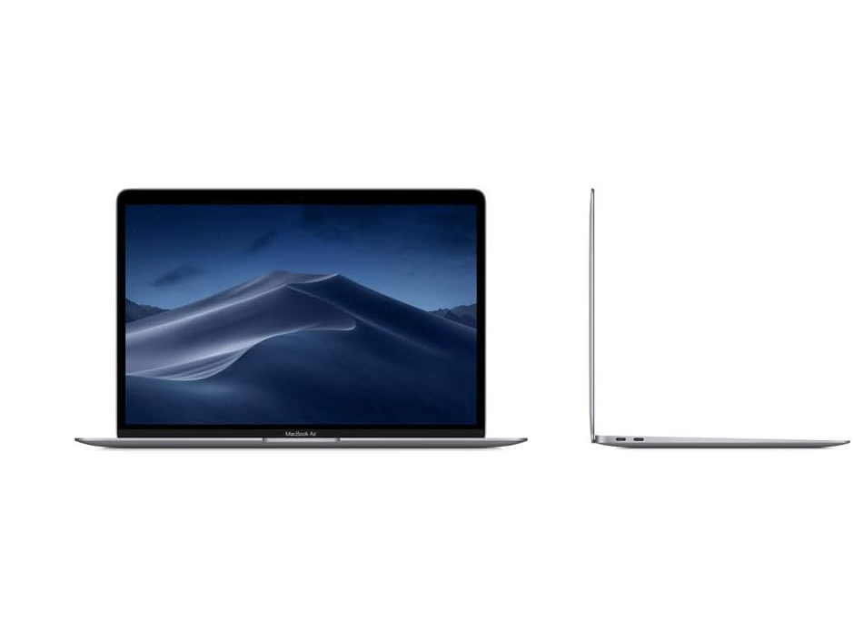 Apple MacBook Air 13.3" A1932 (2018) – Intel Core i5 1.6GHz Dual-Core / 8GB RAM / 128GB SSD / Intel UHD Graphics 617 / Space Gray – Excellent Grade minor scratch (Refurbished)