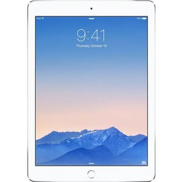 iPad Air 2 9.7" Cellular + Wi-Fi 64GB Silver A1567 A Grade 100% Battery Health( Refurbished )