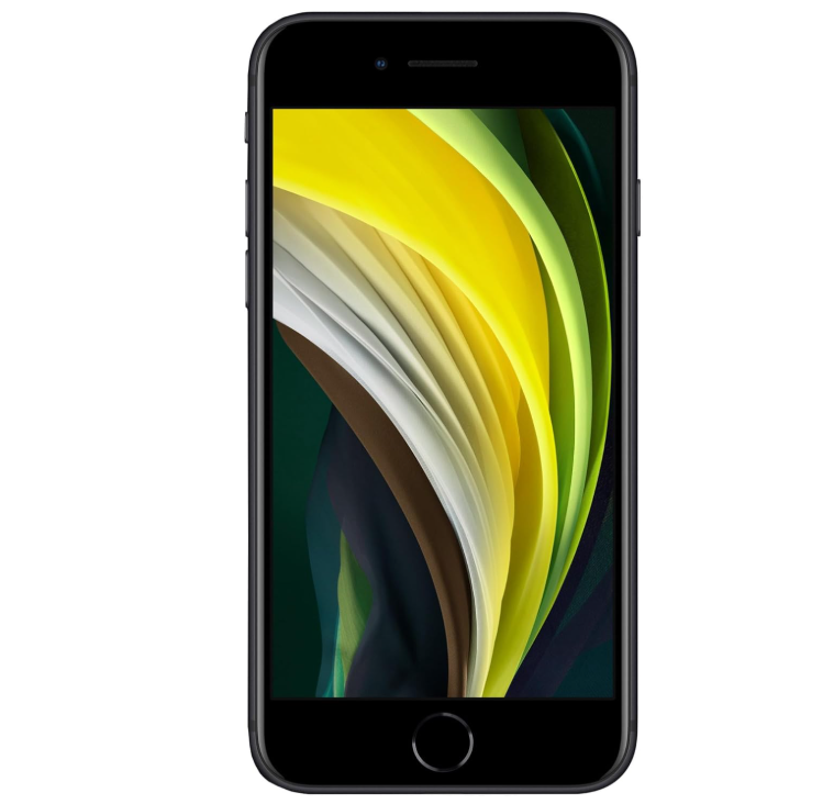 iPhone SE (2nd Gen) 2020 128GB SS+eSim Black A Grade above 80% Battery Health( Used )
