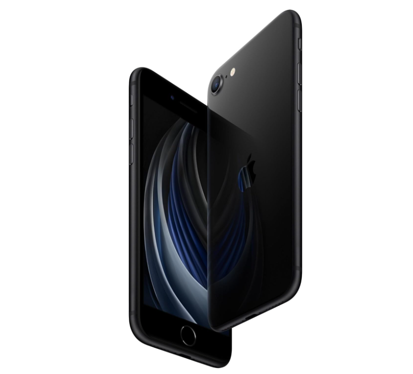 iPhone SE (2nd Gen) 2020 128GB SS+eSim Black A Grade above 80% Battery Health( Used )