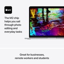 Apple Macbook Air M2 8GB 256 SSD 2022 Laptop Black Excellent With Minor Scratches