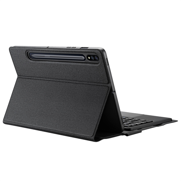 Samsung Tab S8(X700/X706)/S7(T870/T875/T876B) Wireless Keyboard Case TK Series (DUX DUCIS) Black