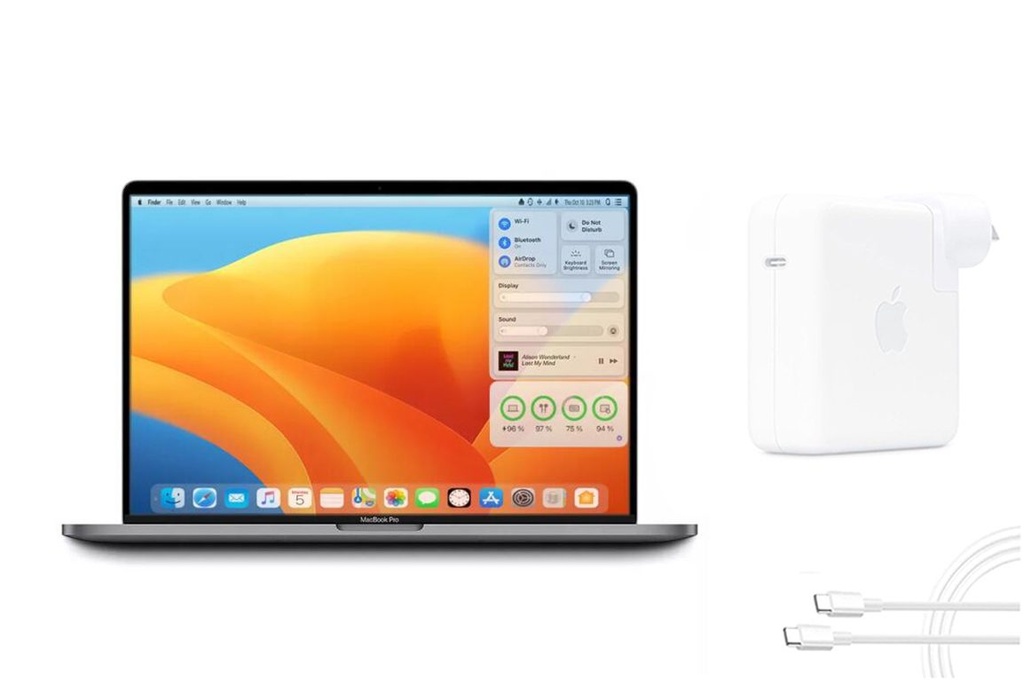 Apple MacBook Pro 15" 2018 A1990 i7-8750H 2.2GHz 16GB DDR4 256GB SSD Touch Bar Space Grey A Grade 100% Battery Health (Refurbished) Camera not work