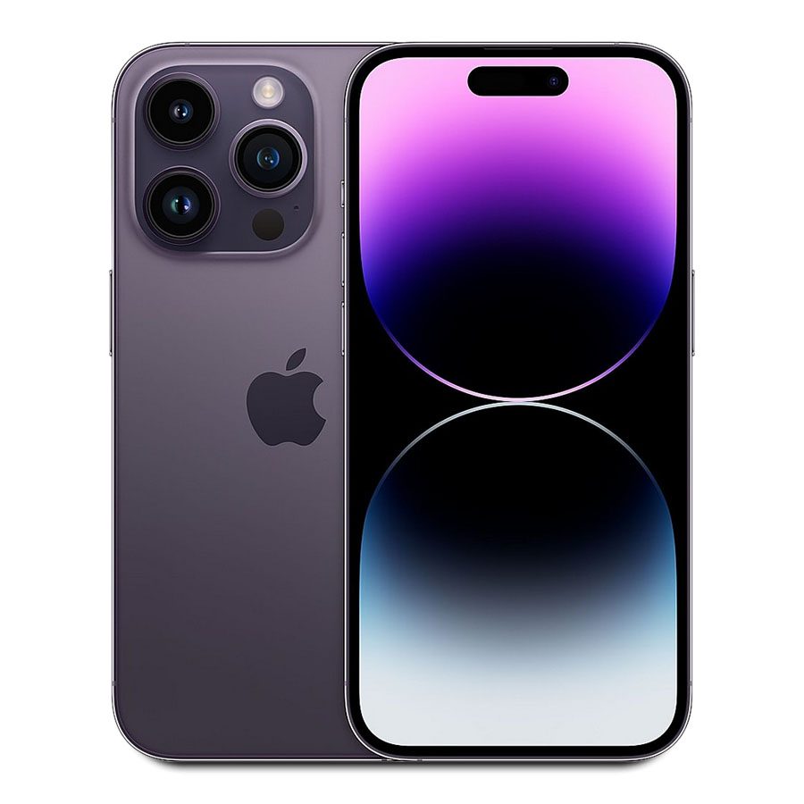 iPhone 14 Pro 256GB SIM+eSim Deep Purple A Grade 100% Battery Health( Refurbished ) - (Message Stock)