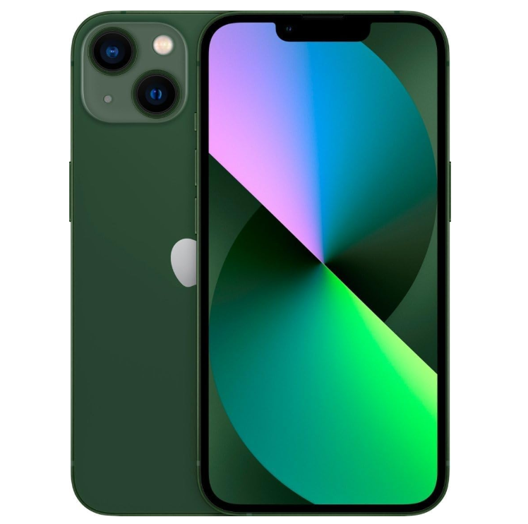 iPhone 13 256GB Green SS+eSim 100% Battery Health(Refurbished) - (Message Stock)