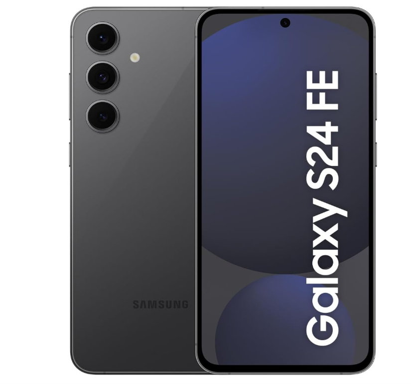 Samsung Galaxy S24 FE SS+eSim 128GB with 8GB RAM Black A Grade (Refurbished)