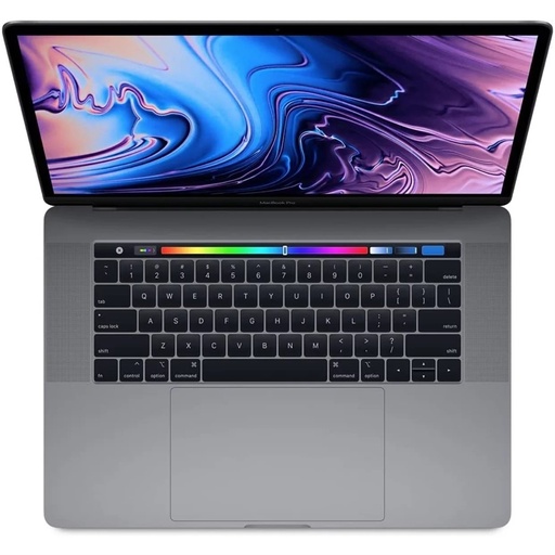 [L0010010003] Apple MacBook Pro 15" 2018 A1990 6-Core i7-8850H 2.6-4.3GHz 16GB DDR4 512GB SSD Touch Bar Space Gray A Grade(Refurbished)
