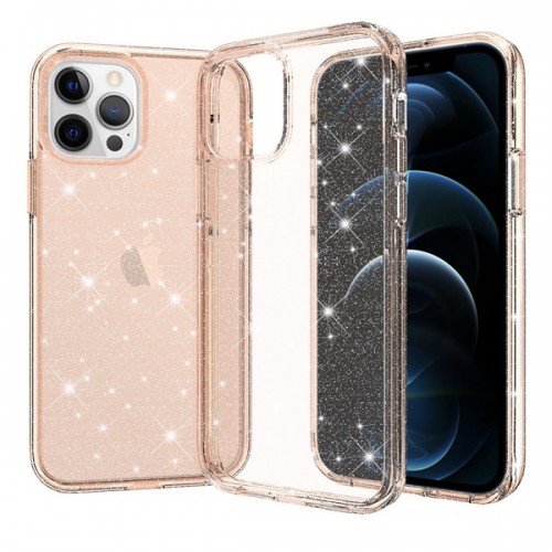 [M0650090002] iPhone 11 Pro 5.8" Glitter Fluorescent Colors ShockProof Phone Case (Ultimake) Gold