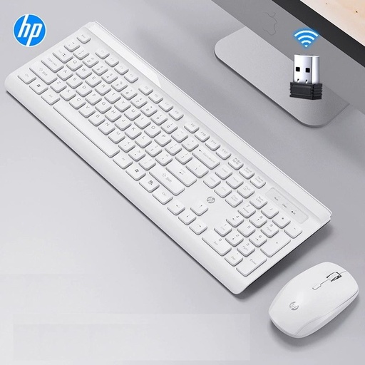 [L0050530007] HP CS500 Wireless Mouse and Keyboard Combo 2.4GHz White