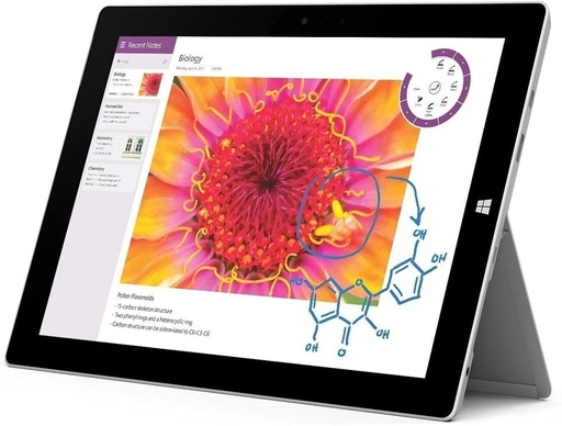 [L0110010007] Microsoft Surface Pro (3th Gen) 1631 Laptop / Tablet - Intel i5-4300U@2.9GHz 4GB RAM 128GB SSD 12.3' Touch WIN10 - A Grade( Refurbished)