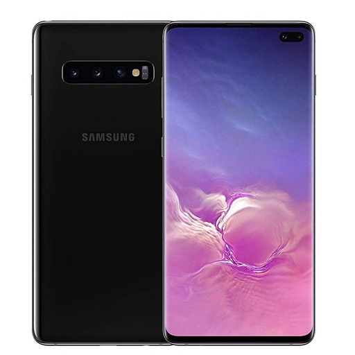 [M0020010631] Samsung Galaxy S10+ SS 128GB with 8GB RAM Black A Grade (Refurbished) - (Minor Screen Burn)