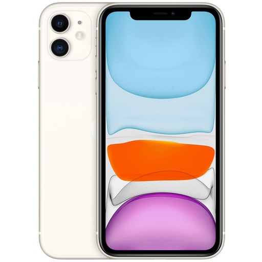 [M0010010537] iPhone 11 64GB White A Grade 100% Battery Health (Refurbished)- (Message Stock)