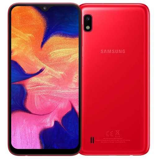[M0020010714] Samsung Galaxy A10 4G SM‑A105G 32GB with 2GB RAM Red A Grade (Refurbished)