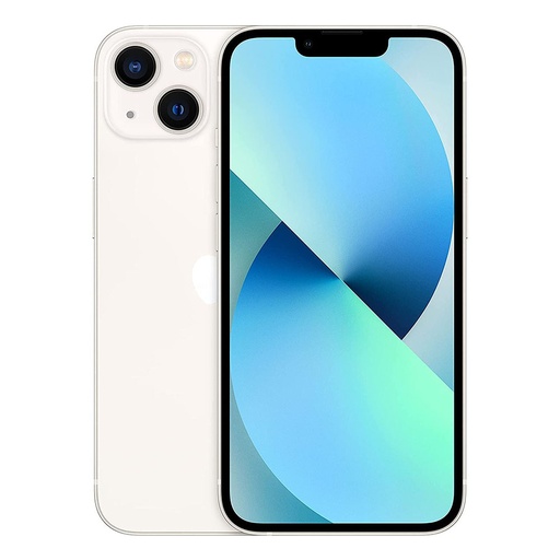[M0010010906] iPhone 13 256GB SIM+eSim Starlight A Grade 100% Battery Health( Refurbished )