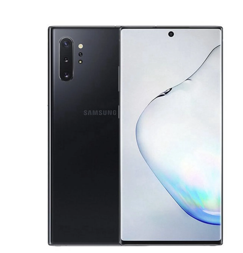 [M0020010756] Samsung Galaxy Note 10+ SS 256GB with 12GB RAM Black with Pen – A Grade (Refurbished new)