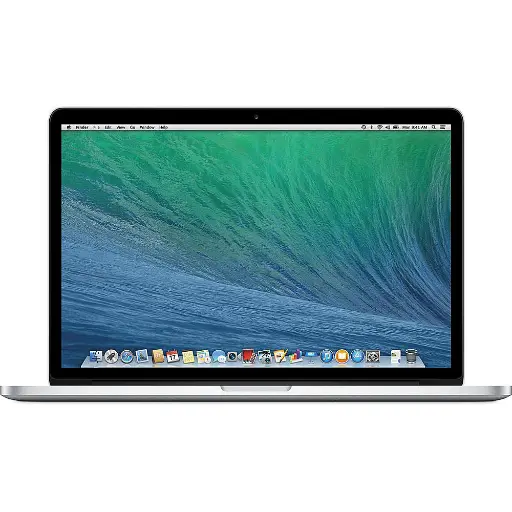 [L0010010068] Apple MacBook Pro 15.4" A1398 (2014) Intel Core i7-4700HQ 2.2GHz Quad-Core / 16GB RAM / 512GB SSD / 2880×1800 Retina Display / Silver – Excellent Grade minor scratch (Refurbished)