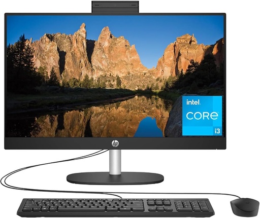 [P0050010027] HP All-in-One Desktop PC 23" – Intel Core i3-3240 @ 3.4GHz / 8GB RAM / 1TB HDD / NVIDIA GeForce 710A / Windows 10 Home – A Grade (Used)