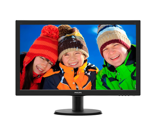 [V0230010002] Philips 233V5Q 23" LCD Monitor 1920×1080 100–240V 50–60Hz – A Grade (Used)