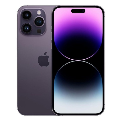 [M0010011054] iPhone 14 Pro Max 512GB SS+eSim Deep Purple A Grade 100% Battery Health( Refurbished ) - (Message Stock)