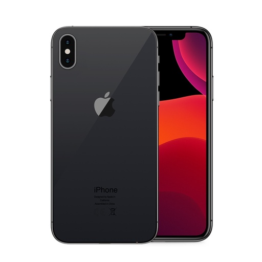 [M0010010542] iPhone XS Max 64GB Space Grey A Grade 100% Battery Health (Refurbished)